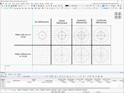 FAQ 005332 | How do the various options for the nodal mesh refinement differ?