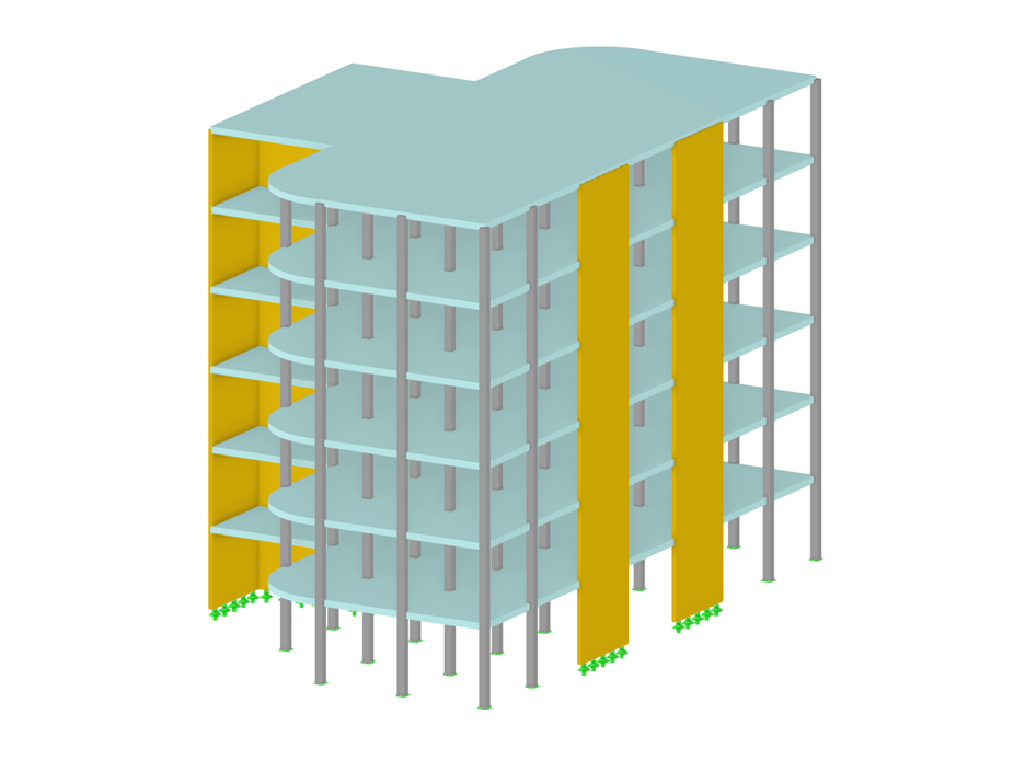 Multi-Story Reinforced Concrete Building