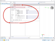 FAQ 005339 | I would like to determine and consider the stiffness of a line support using a fictitious wall. Why is this option grayed out?
