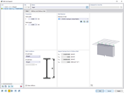 FAQ 005339 | I would like to determine and consider the stiffness of a line support using a fictitious wall. Why is this option grayed out?