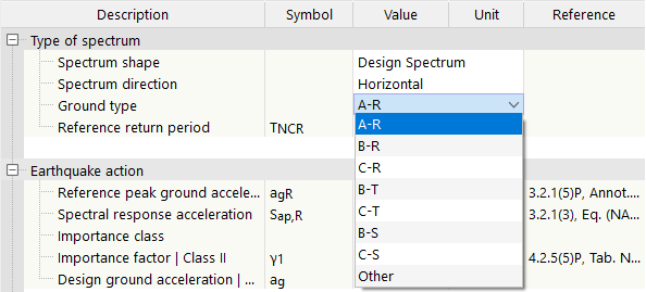Selecting Soil Class