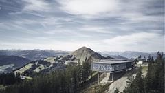 Mountain Station/Garaging Hall Seen from Bird's Eye View | © Simon Hausberger