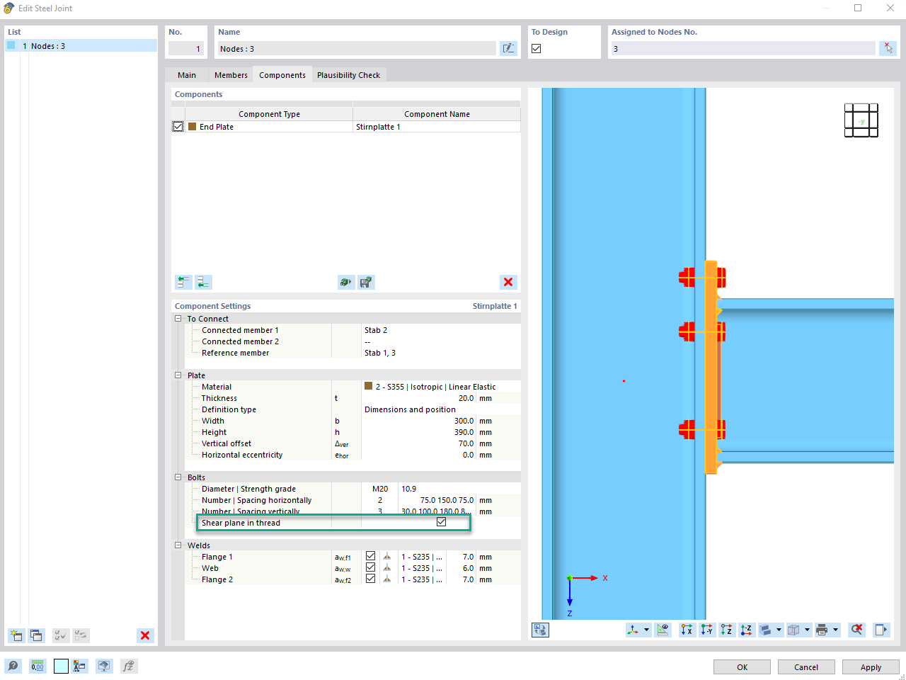 Feature 002559 | Shear Resistance of Bolts