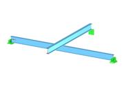 Beam Crossing with Lifting Forces