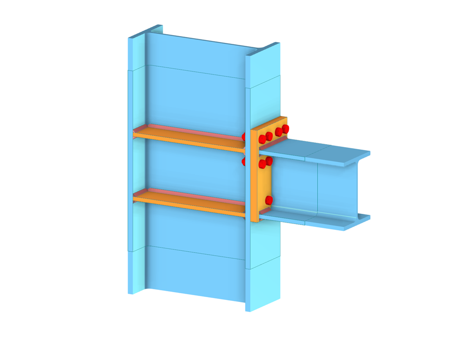 Steel Connection Beam to Column