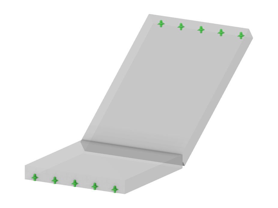 Model 003870 | STC002 | Single-flight Stairs with Bottom Landing