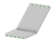 Model 003870 | STC002 | Single-flight Stairs with Bottom Landing