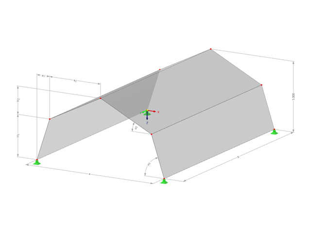 Model 000543 | FPL050 | Inclination via Dimensions / Angles / Slopes