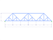 Model 001741 | FT111 | Truncated Truss with Parameters