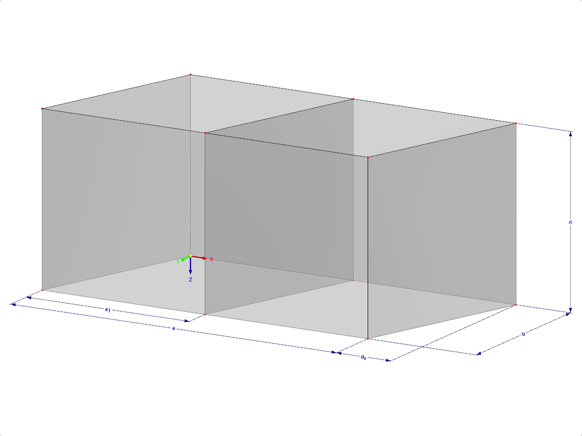 Model 002350 SWS101 a With Parameters Dlubal Software Model 002350 sws101 a with parameters dlubal software