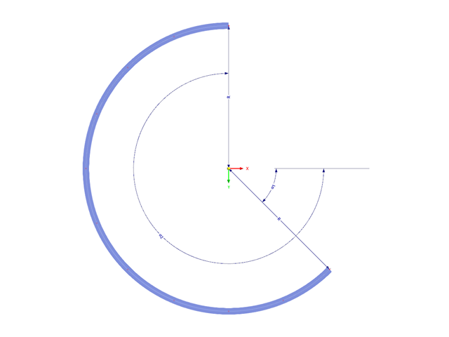 Model 003115 | CRC001-b | Arched Beam with Parameters