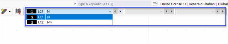 Lists for Load Case / Load Combination, Member, and X-Location