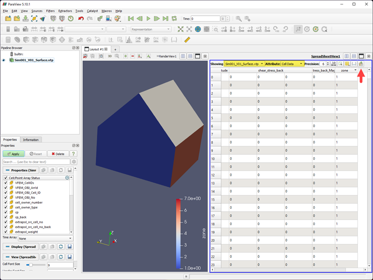FAQ 005351 | Is there an option to export the results of drag forces of all zones from RWIND in a table?