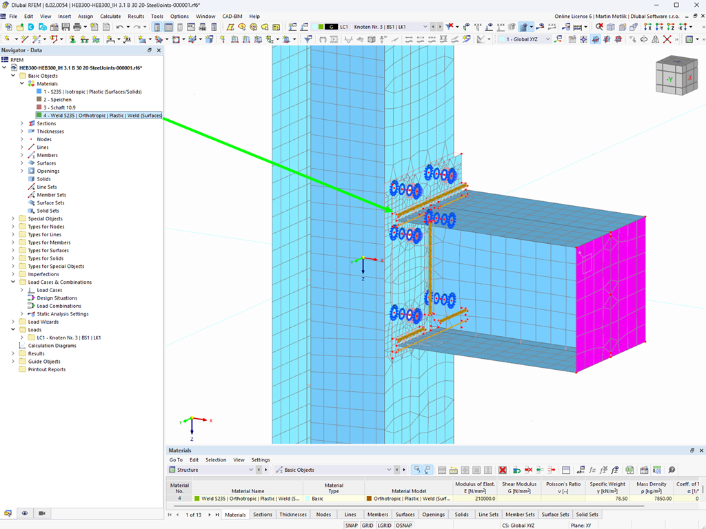 Feature 002578 | Plastic Material Model for Weld Design