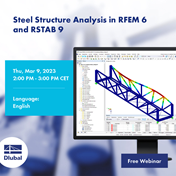 Steel Structure Analysis in RFEM 6 and RSTAB 9