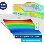 Solar Panels | CFD Model for RWIND 2