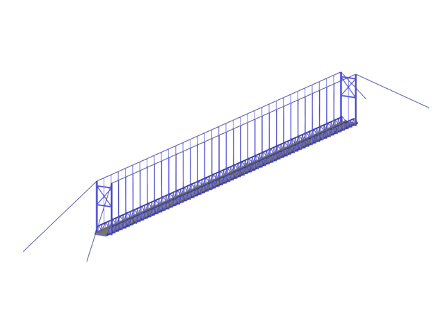Model 004013 | Suspension Bridge