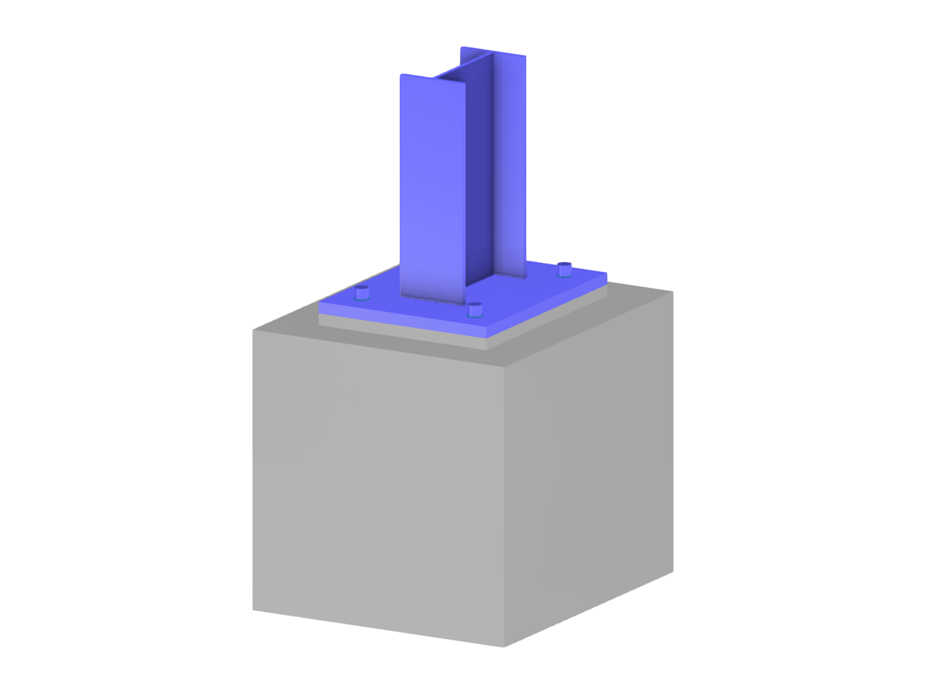 Model 004029 | I Section Column Base