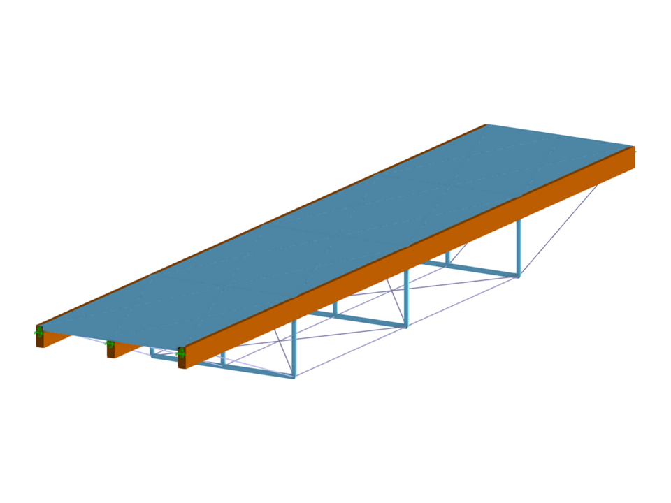 Model 004050 | Wooden Bridge