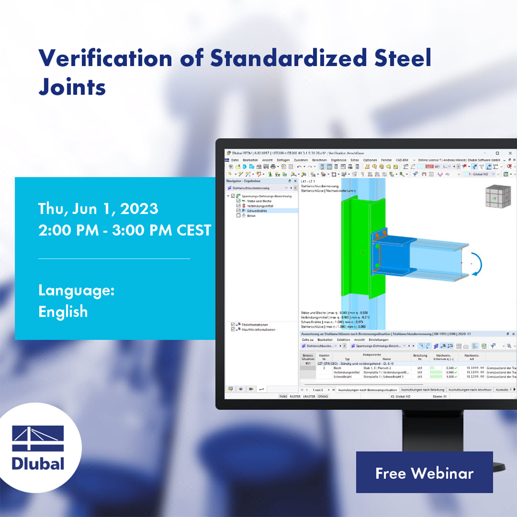 Verification of Standardized Steel Joints