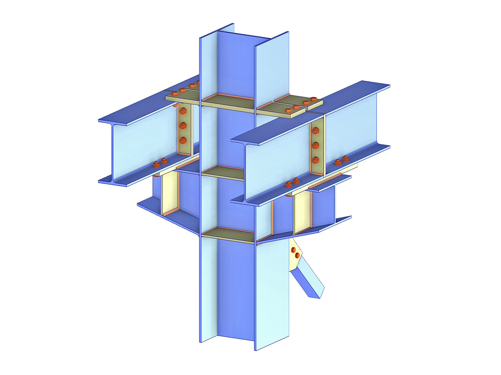 Steel Joint for Craneway Structure