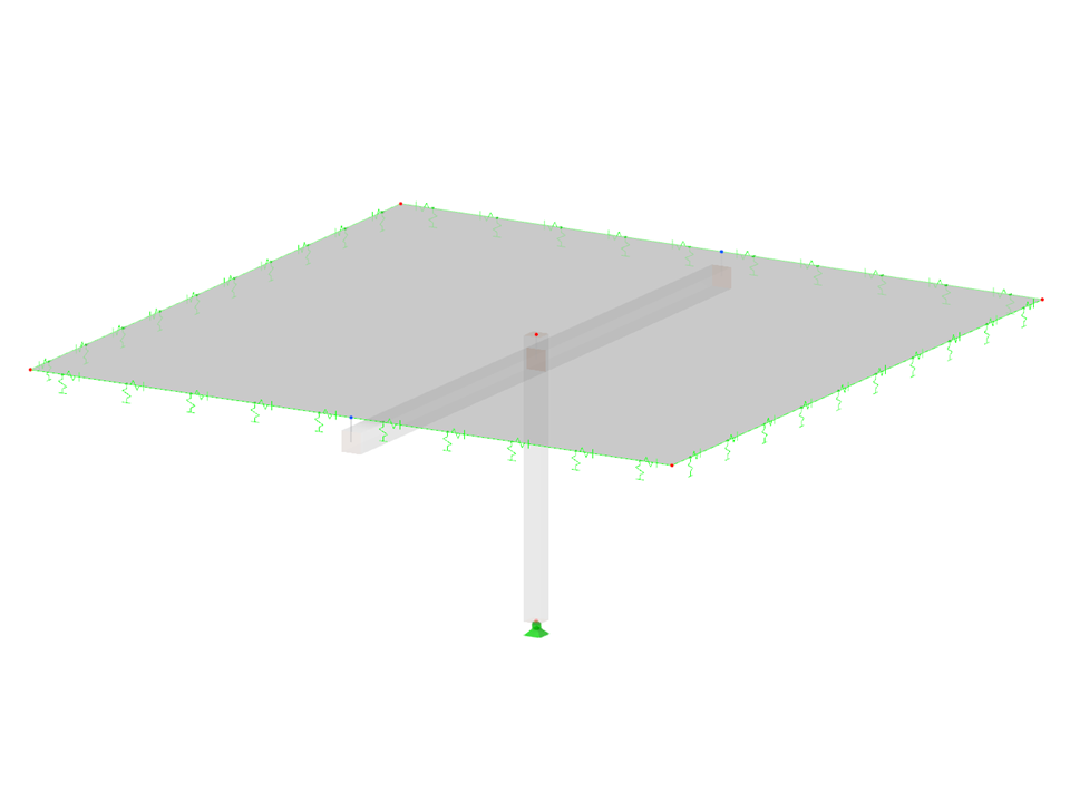 Model 004089 | Model with Two-Span Rib