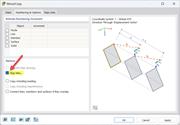 Detail view of the activation of the step linkage in the stair module for continuous analysis.