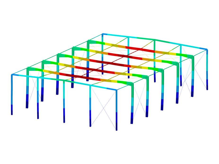 Model 004095 | 3D Steel Hall
