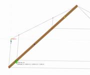 Assign bearing to node on ring crown