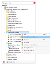 Navigator Category "Calculation Diagrams"