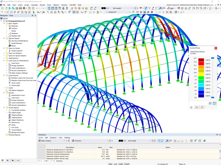 Deformations in RSTAB | © ASSMANN BERATEN + PLANEN AG