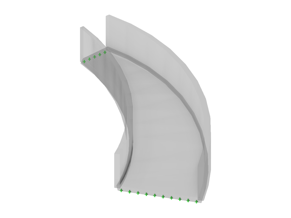 Model 003932 | STC016 | Quarter-Circle Single-Flight Staircase
