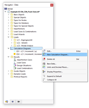Navigator Category "Calculation Diagrams"