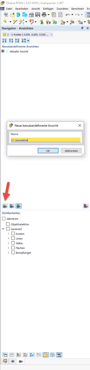New User-Defined View