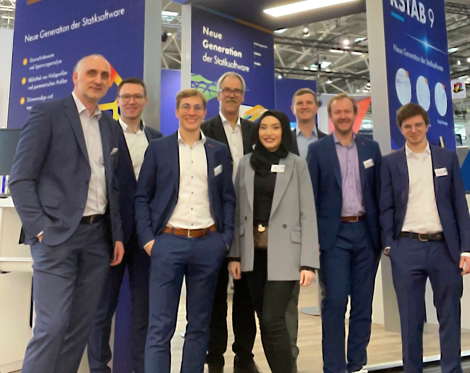 Dlubal Team at BAU 2023 Trade Fair in Munich