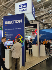 The Dlubal booth was always well visited.
