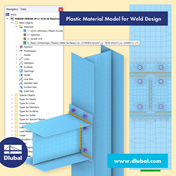Plastic Material Model for Weld Design