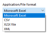 Application/File Format
