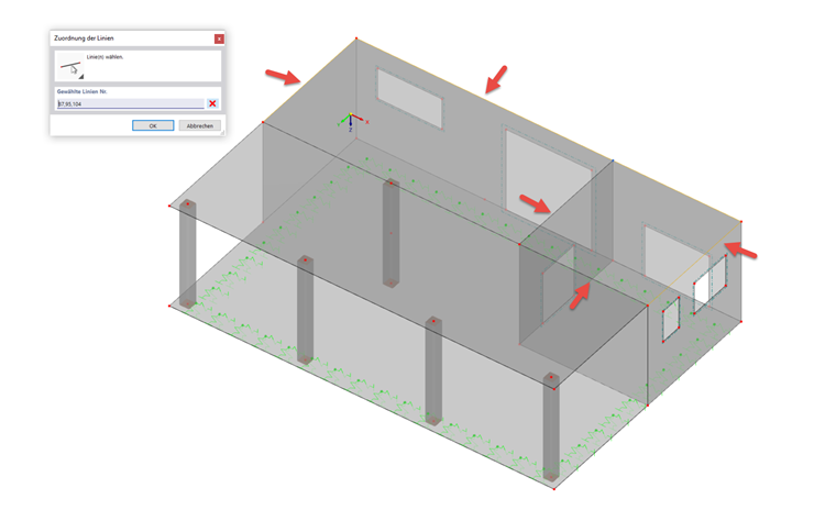 Selecting Lines in Workspace