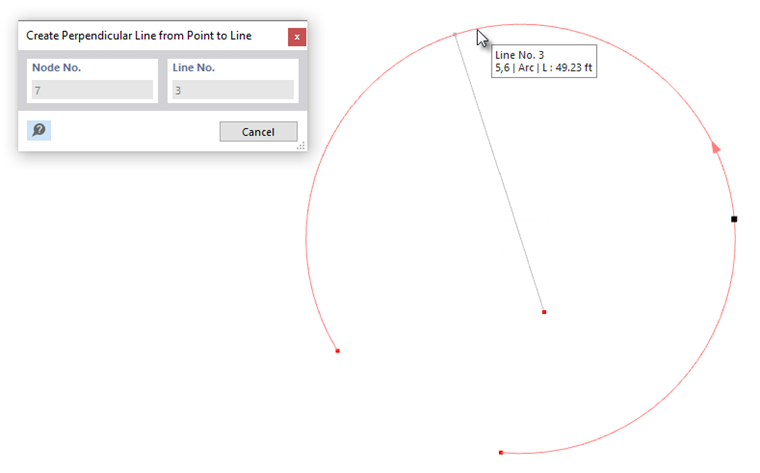 Dropping Perpendicular