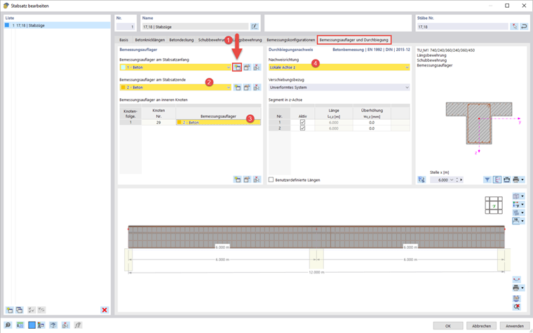 Design Supports & Deflection