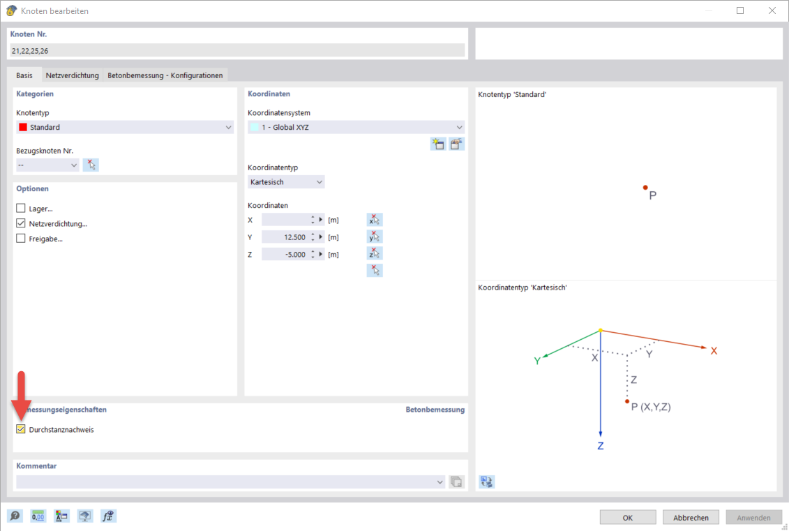 Activating Punching Shear Design