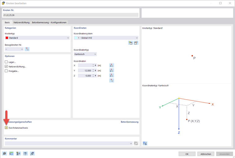 Activating Punching Shear Design
