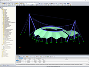 Suspended Membrane Roof