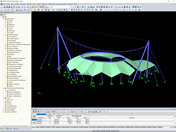 Suspended Membrane Roof