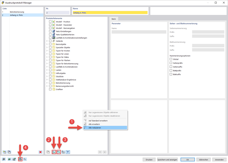 Creating Printout Report for Plots