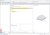 Different thicknesses of components visualized in a 3D structural model.