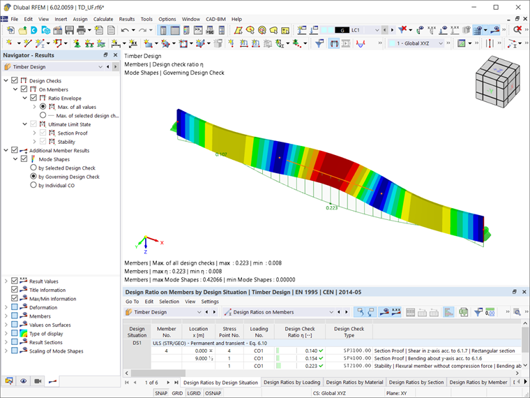 Timber Design Results (1)