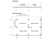 Reinforced Concrete Slab Supported by Concrete Columns