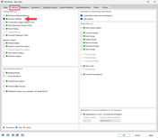 Activation of the Structure Stability add-on to improve structural analysis.